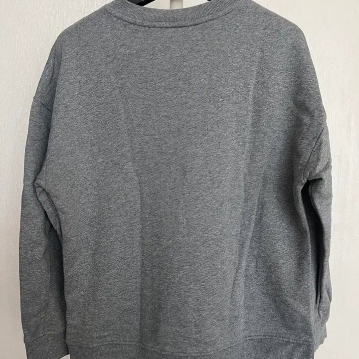 [BUNJANG] Love Moschino Logo Sweatshirt Gray 44 / [정품] 러브 모스키노 로고 맨투맨 그레이 44사이즈