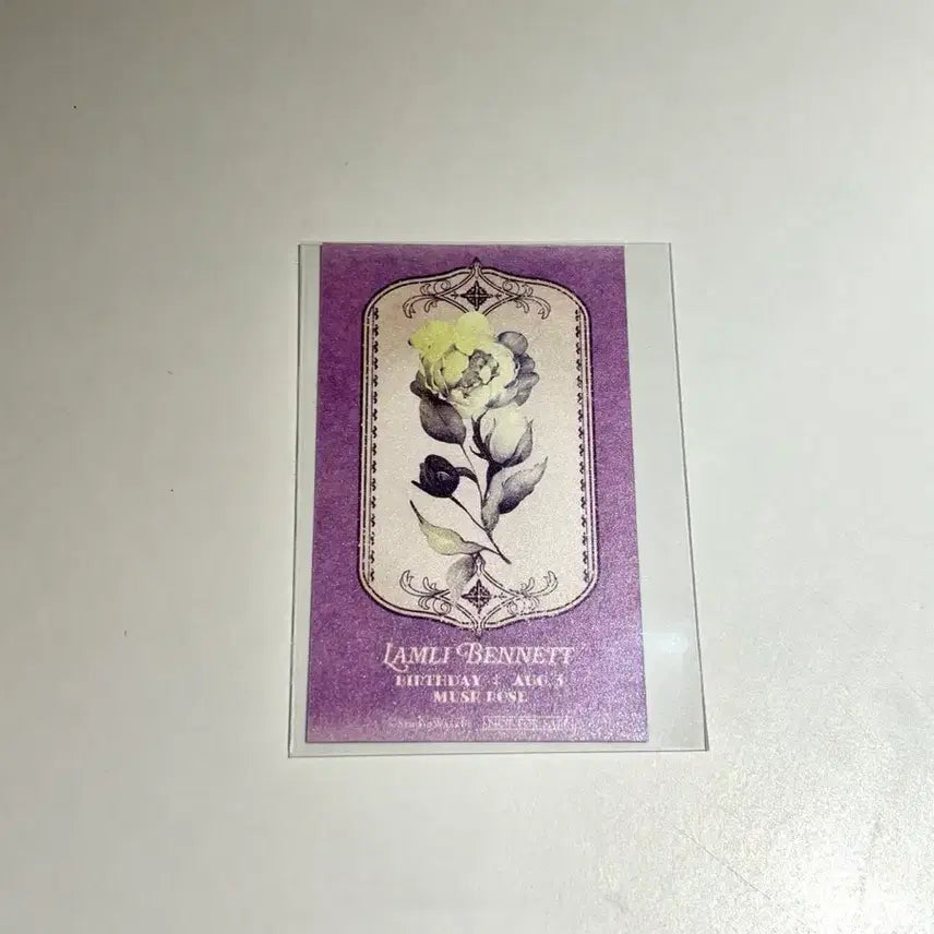 [BUNJANG] Akune-ko Lamli Bennett Anime Convention Exclusive Photocard / 아쿠네코 라므리 베넷 애니메이트 특전 포토카드
