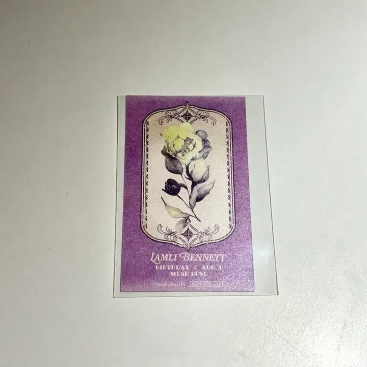 [BUNJANG] Akune-ko Lamli Bennett Anime Convention Exclusive Photocard / 아쿠네코 라므리 베넷 애니메이트 특전 포토카드