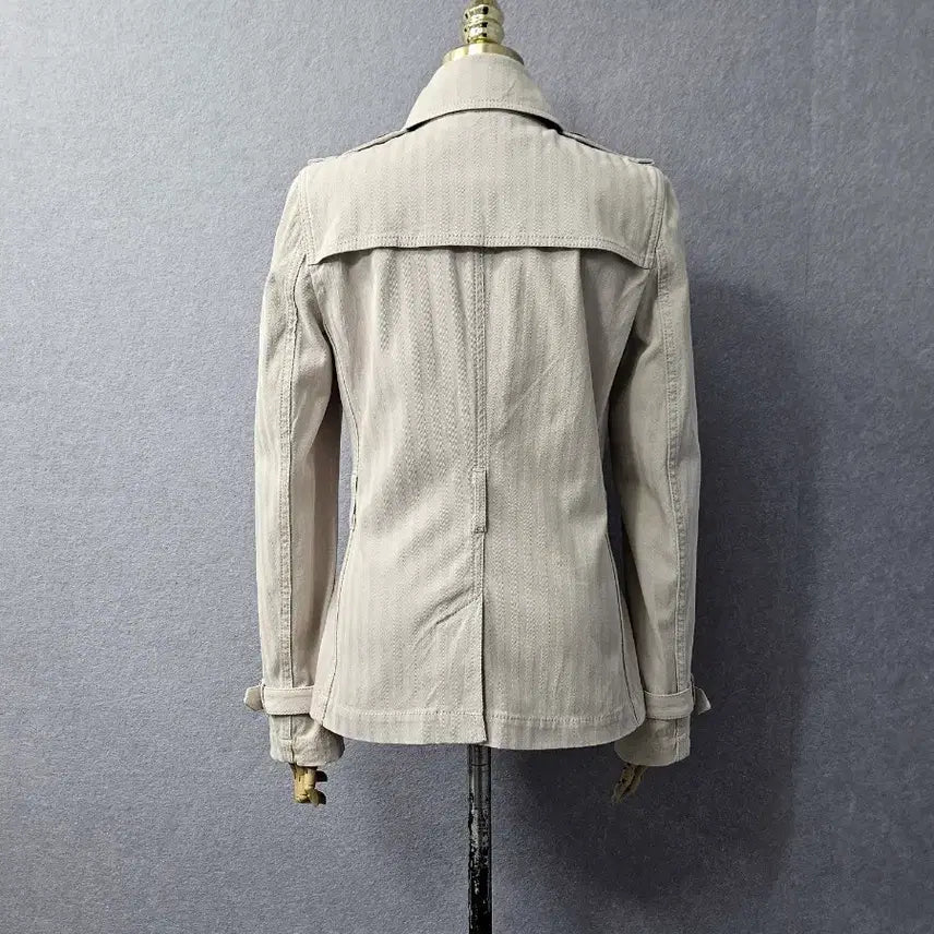 [BUNJANG] Burberry Beige Short Trench Coat / 버버리 베이지 숏트렌치