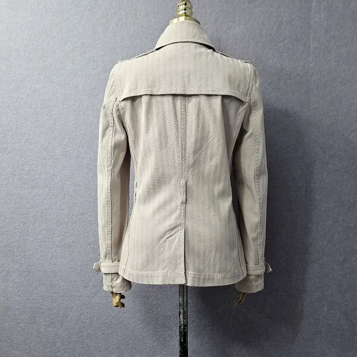 [BUNJANG] Burberry Beige Short Trench Coat / 버버리 베이지 숏트렌치