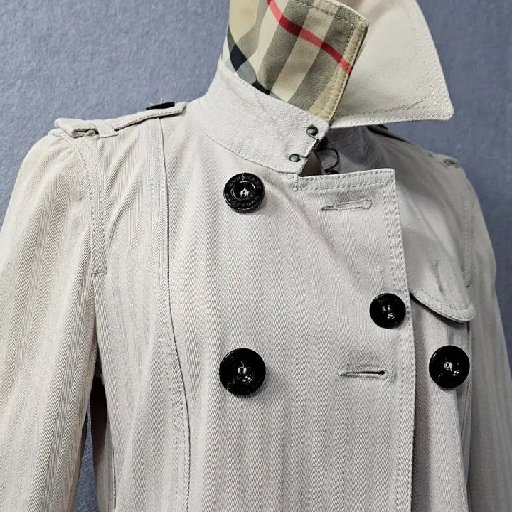 [BUNJANG] Burberry Beige Short Trench Coat / 버버리 베이지 숏트렌치