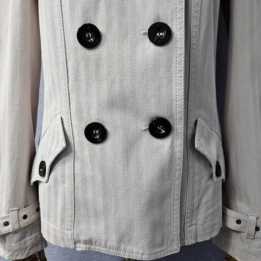 [BUNJANG] Burberry Beige Short Trench Coat / 버버리 베이지 숏트렌치