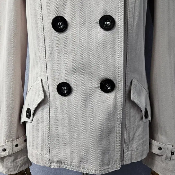 [BUNJANG] Burberry Beige Short Trench Coat / 버버리 베이지 숏트렌치