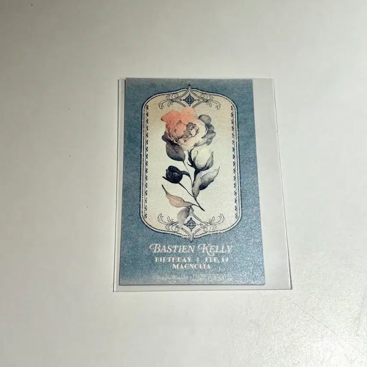 [BUNJANG] Akune no Ko Bastien Kelly 4th Anniversary Animate POB Photocard / 아쿠네코 바스티앙 켈리 4주년 애니메이트 특전 포토카드