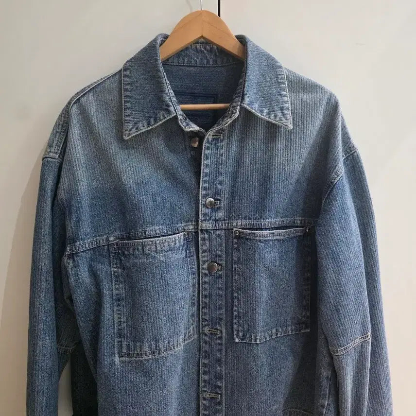 [BUNJANG] Wooyoungmi 24FW Corduroy Denim Jacket [48] / 우영미 24FW 데님 코듀로이 데님 자켓 [48]