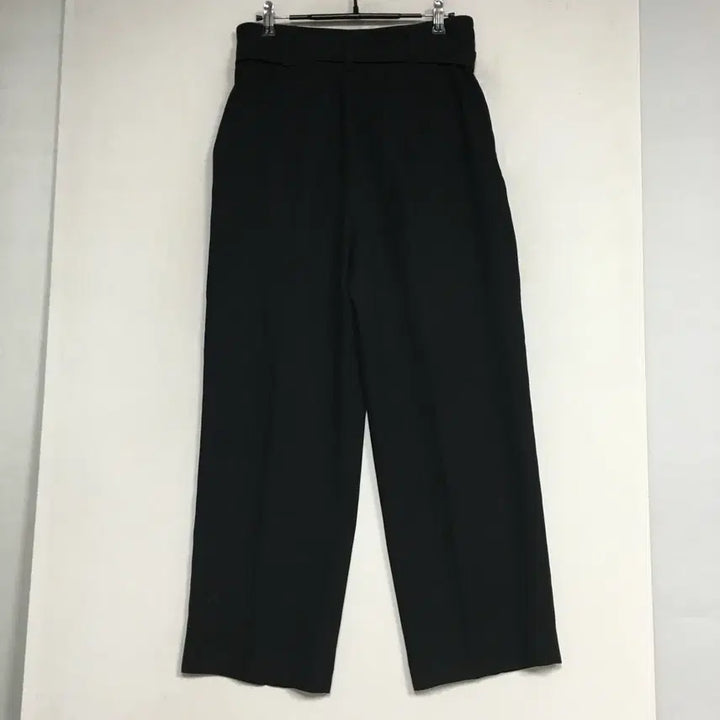[BUNJANG] System Belted Slacks Pants Black Size 67 / SYSTEM 시스템 벨티드 슬랙스 팬츠 67