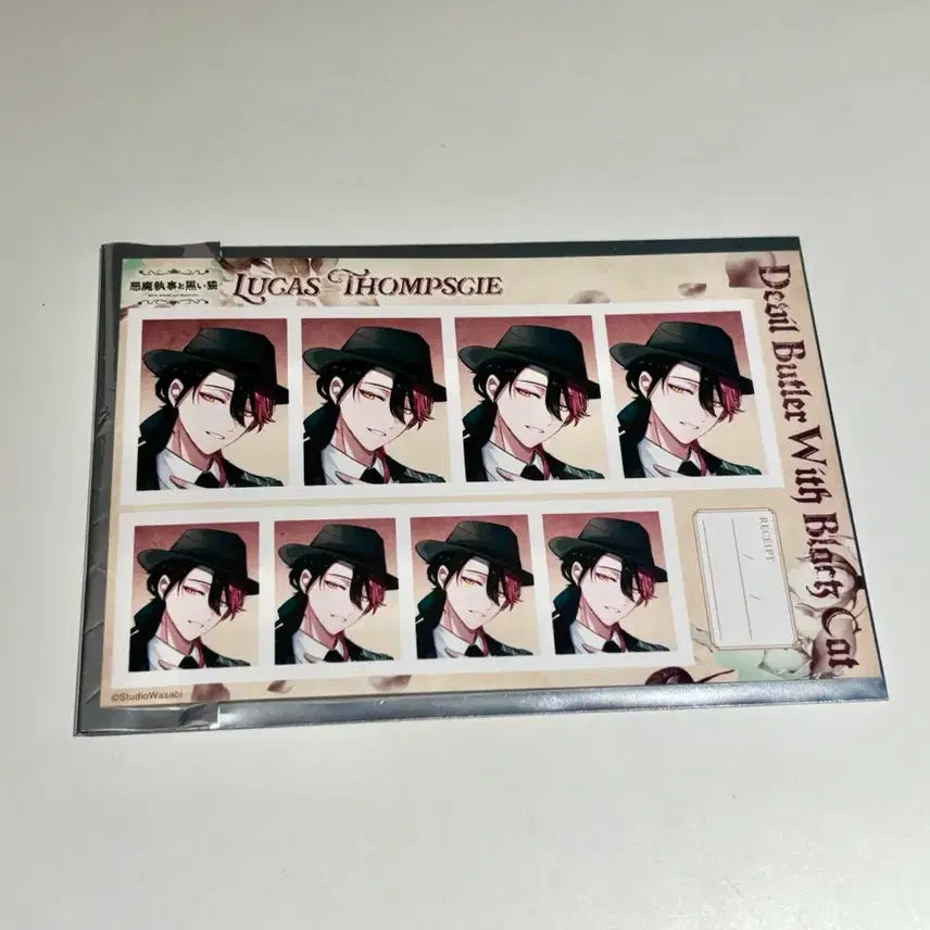 [BUNJANG] AKUNEKO Lucas Tompshi 4th Anniversary Photocard / 아쿠네코 루카스 톰프시 증사 증명사진 4주년 굿즈