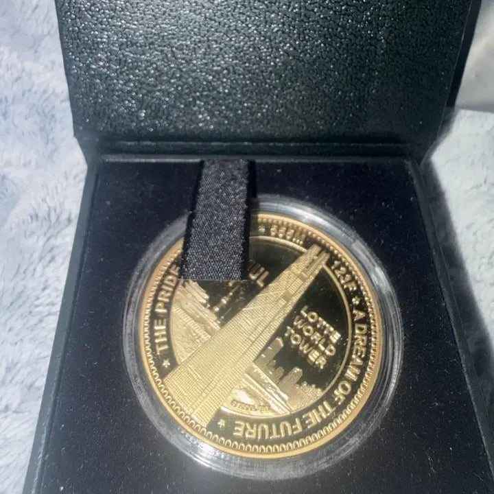 [SOLD OUT] 롯데월드 서울스카이 24k 금도금 코인