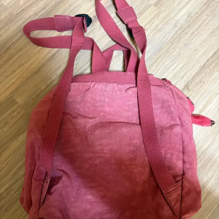 [BUNJANG] Kipling Pink Nylon Backpack / 키플링(Kipling) 핑크 나일론 백팩