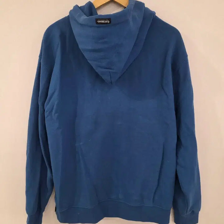 [BUNJANG] Covernat C Logo Blue Hoodie S / 커버낫 C로고 파란색 후드티 S