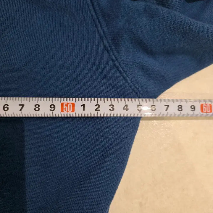 [BUNJANG] Covernat C Logo Blue Hoodie S / 커버낫 C로고 파란색 후드티 S