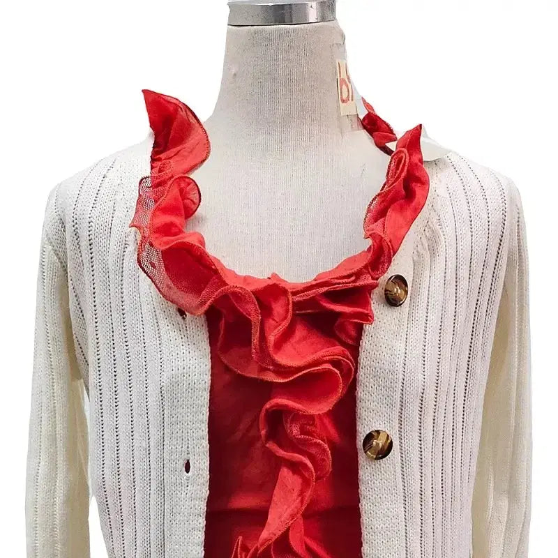 [BUNJANG] J3282 White Cardigan (Women&