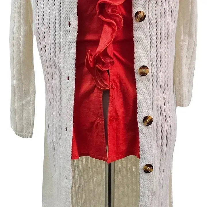 [BUNJANG] J3282 White Cardigan (Women&