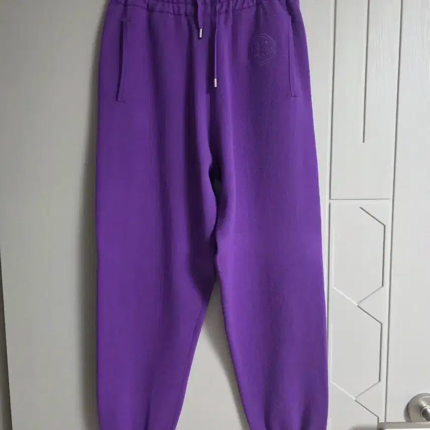 [BUNJANG] Sandro Purple Sweat Jogger Pants / 산드로 보라색 스웨트 조거팬츠