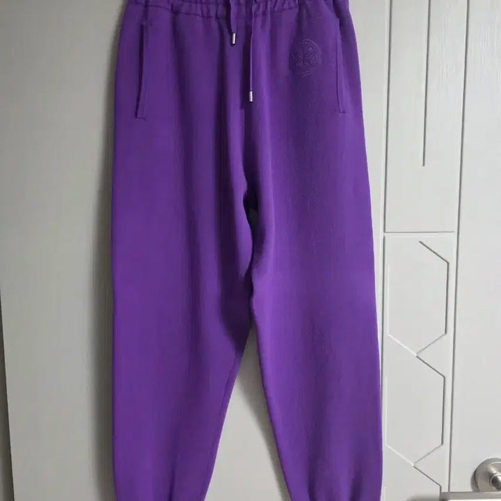 [BUNJANG] Sandro Purple Sweat Jogger Pants / 산드로 보라색 스웨트 조거팬츠