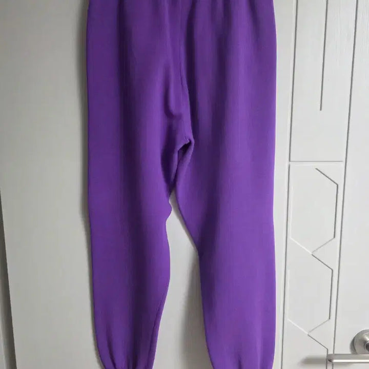 [BUNJANG] Sandro Purple Sweat Jogger Pants / 산드로 보라색 스웨트 조거팬츠