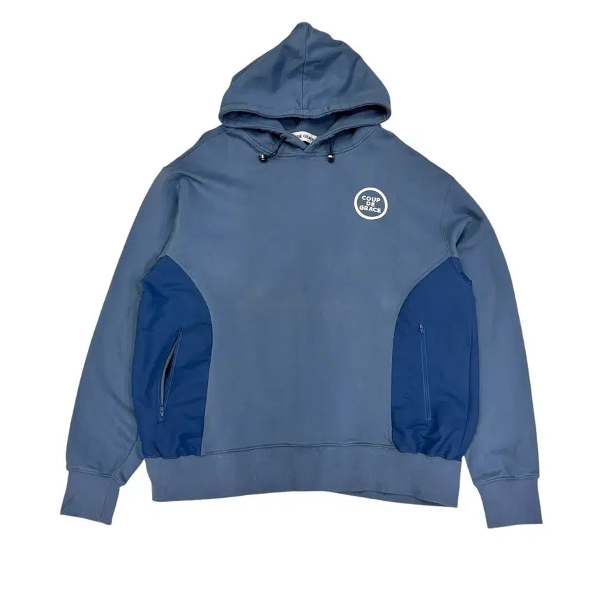 [BUNJANG] Coup De Gras Circle Logo Hoodie (Size 2) / 쿠드그라스 서클 로고 후드 2사이즈 정품 상태 A