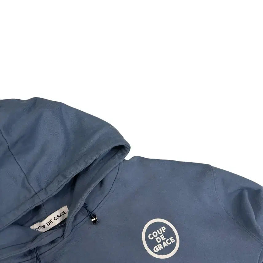 [BUNJANG] Coup De Gras Circle Logo Hoodie (Size 2) / 쿠드그라스 서클 로고 후드 2사이즈 정품 상태 A