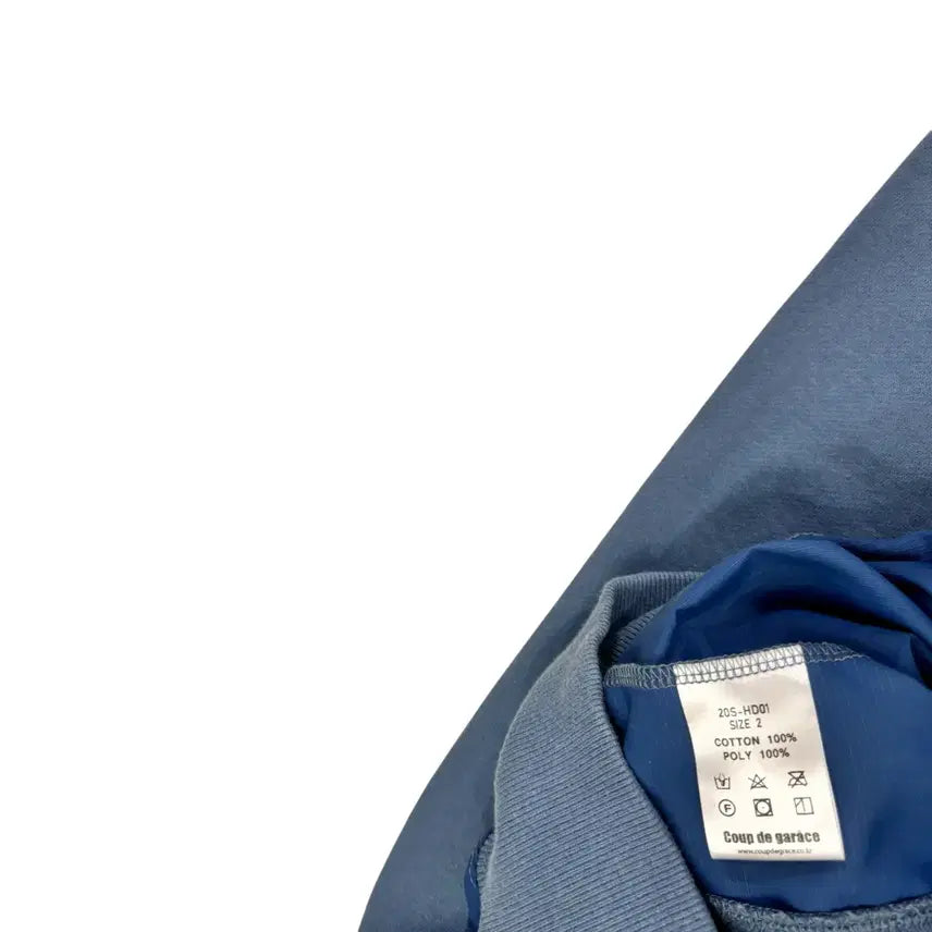 [BUNJANG] Coup De Gras Circle Logo Hoodie (Size 2) / 쿠드그라스 서클 로고 후드 2사이즈 정품 상태 A