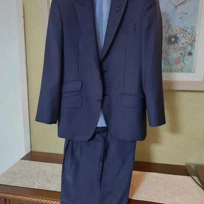 [BUNJANG] Noble Tailor Dark Navy Suit Set / (97/31인치) 고퀄 노블 테일러 예복전문 맞춤양복셋업