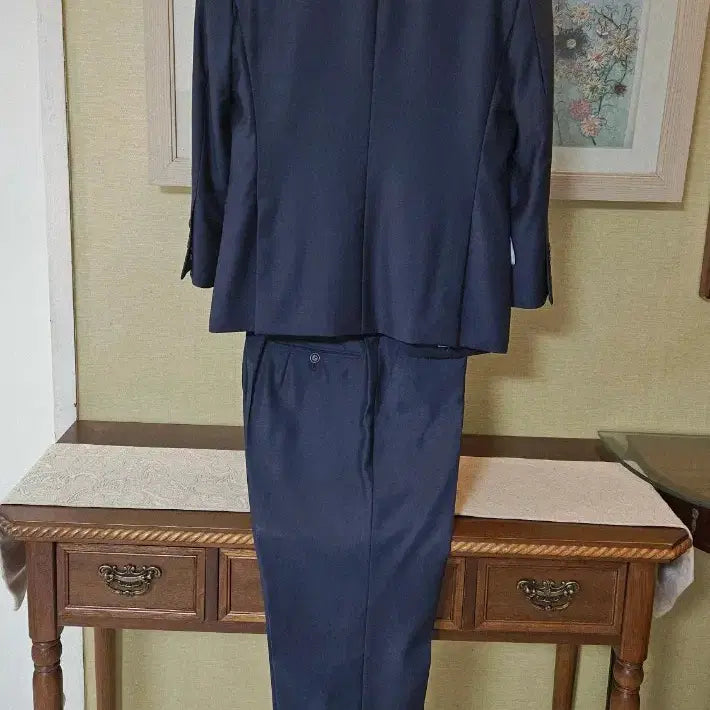 [BUNJANG] Noble Tailor Dark Navy Suit Set / (97/31인치) 고퀄 노블 테일러 예복전문 맞춤양복셋업