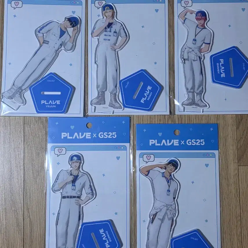 [BUNJANG] PLAVE GS25 Acrylic Bundle Set / 플레이브 gs25 아크릴 일괄 ...
