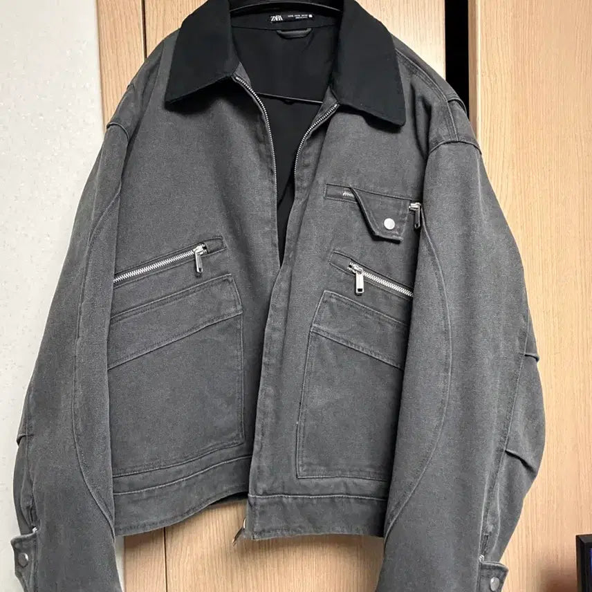 [BUNJANG] ZARA Work Jacket XL / 자라 워크자켓 XL