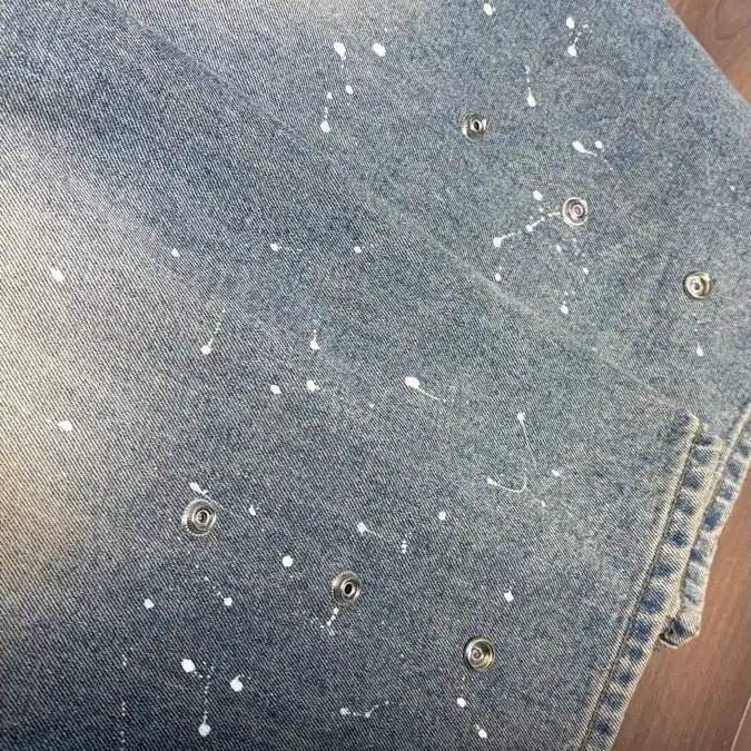 [SOLD OUT] 미스테리어스호텔 자수 워싱 데님바지 팔아요 (원가 20이에효 ㅠㅠ