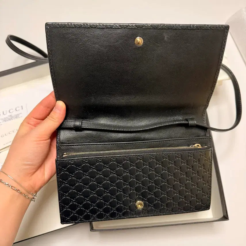 [BUNJANG] Gucci Microguccissima Crossbody Bag / 구찌 마이크로시마 크로스백