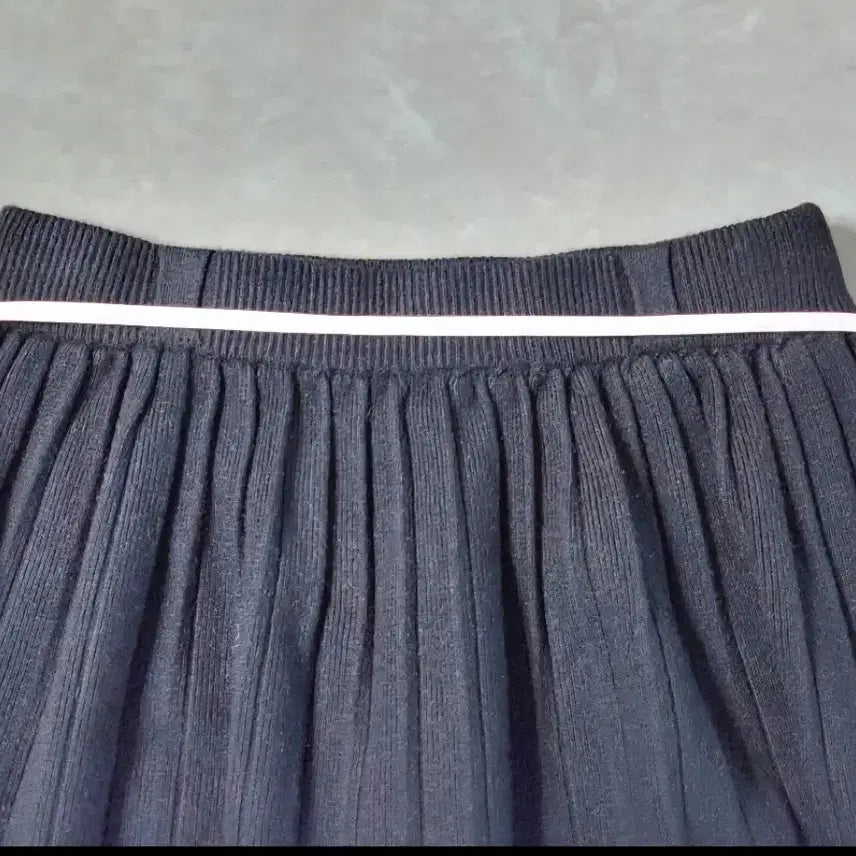 [BUNJANG] Knit Pleated Skirt / 새상품/니트 주름스커트