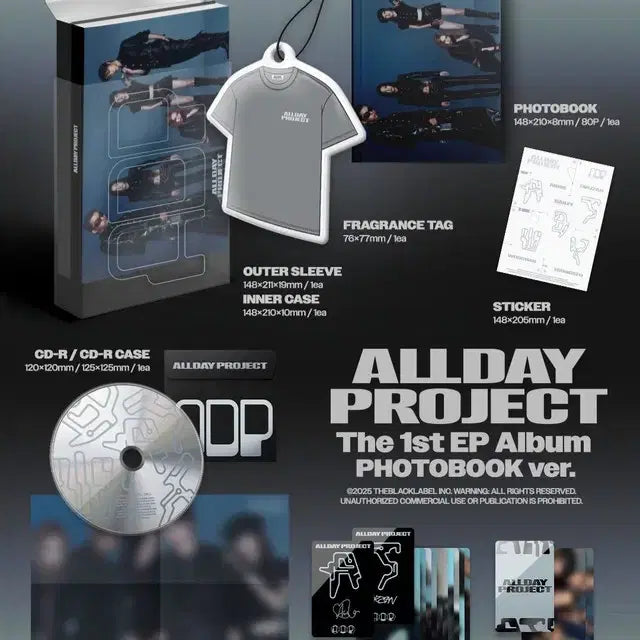 [BUNJANG] All Day Project Photobook Album Day+One Set / (미개봉 2장 세트) 올데이프로젝트 포토북 앨범 올데프 ADP