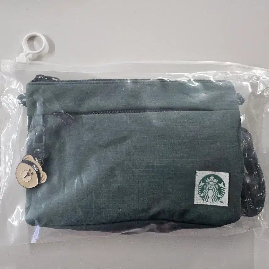 [BUNJANG] Starbucks Daily Pouch Bag Green / (새상품)스벅 데일리파우치백 그린