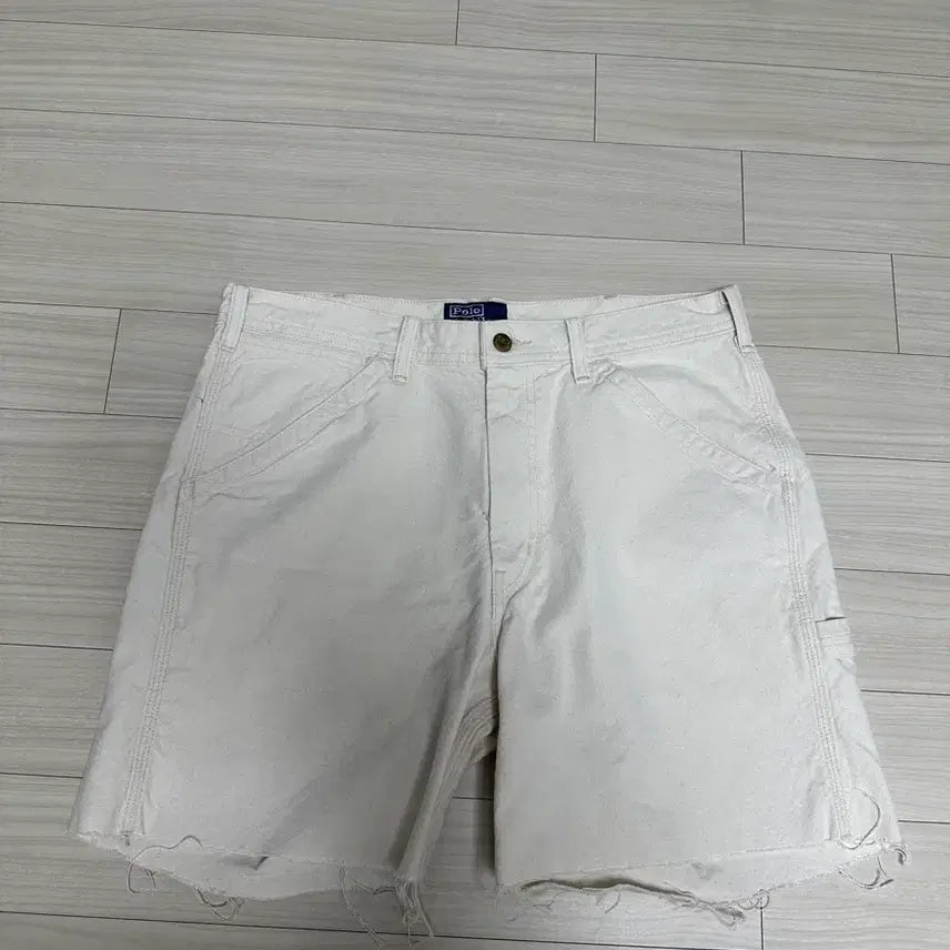 [BUNJANG] Polo Ralph Lauren New Denim Project Wide Painter Shorts / 폴로랄프로렌 뉴 데님 프로젝트 와이드 페인터 쇼츠