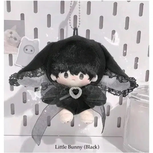 [BUNJANG] Little Bunny Black Doll Outfit / 10cm 인형옷 Little Bunny 블랙