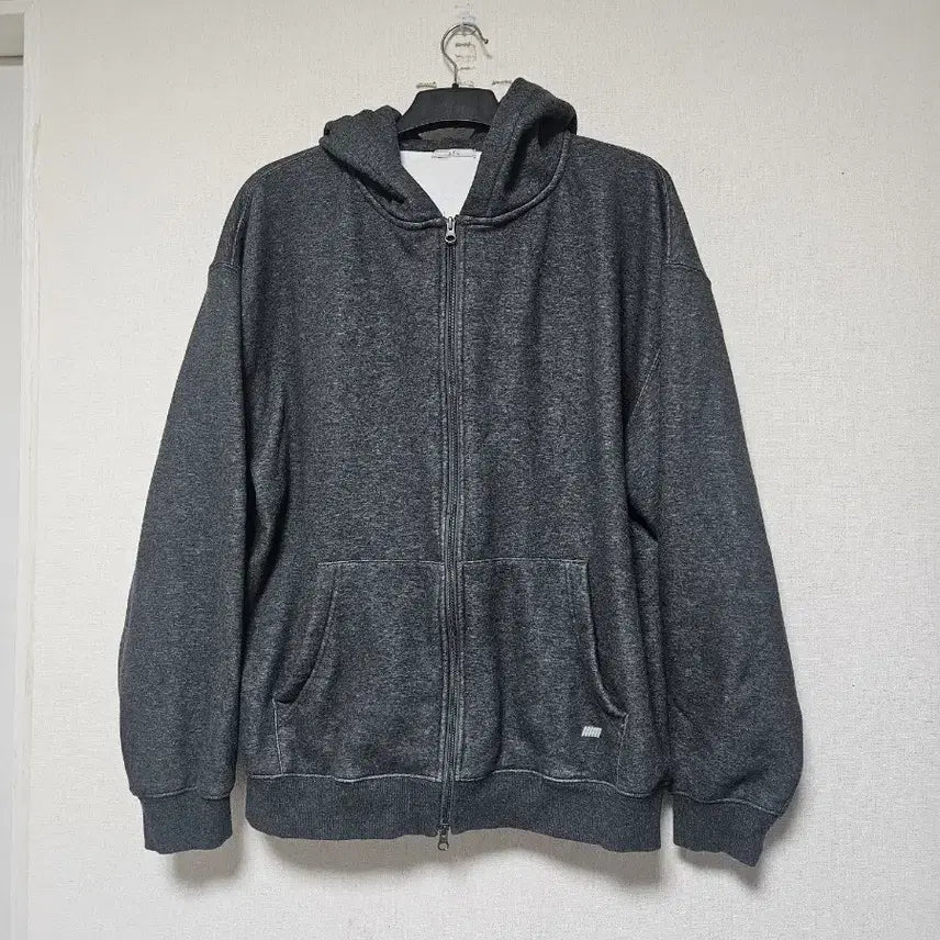 [BUNJANG] STL Hooded Zip-Up Jacket Oversized 3XL Grey / STL 후드집업 3XL 115호 빅사이즈