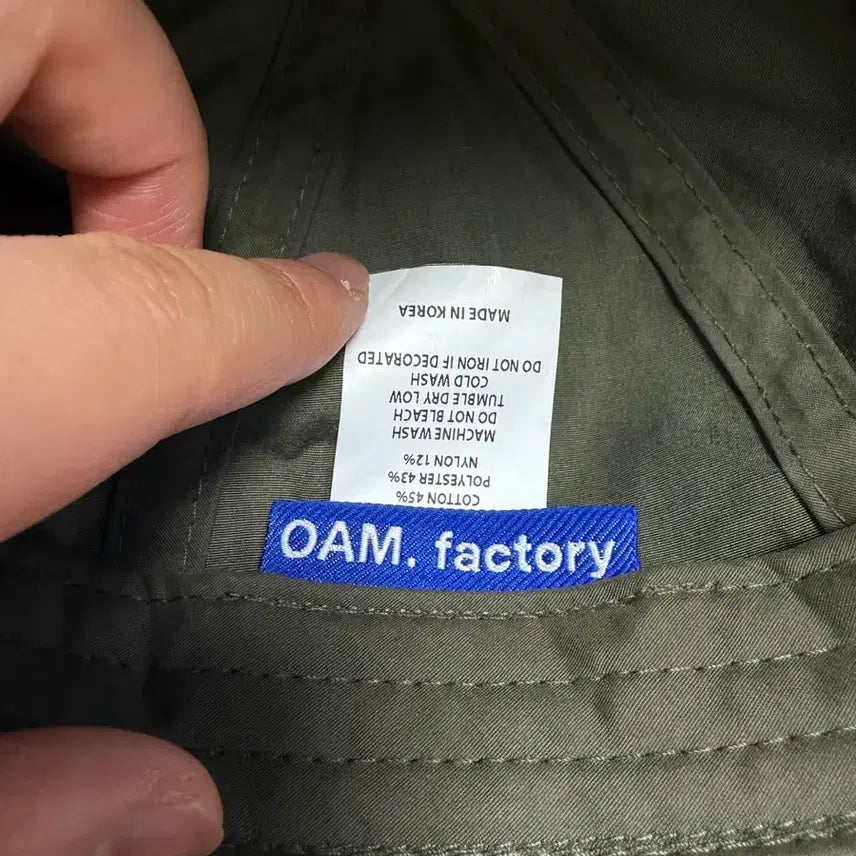 [BUNJANG] OAM Factory Bucket Hat / OAM 팩토리 버킷햇