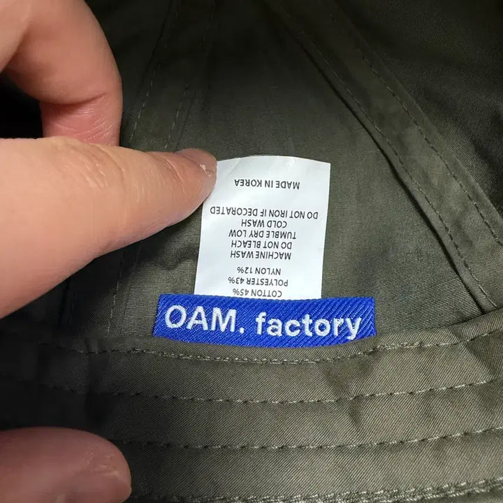 [BUNJANG] OAM Factory Bucket Hat / OAM 팩토리 버킷햇