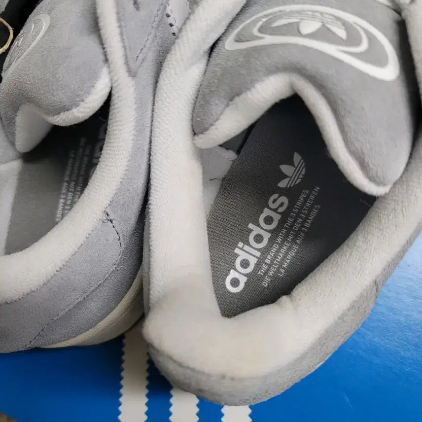 [BUNJANG] Adidas Campus 00s Gray Cloud White Sneakers / [260] 아디다스/캠퍼스00s 그레이 클라우드 화이트