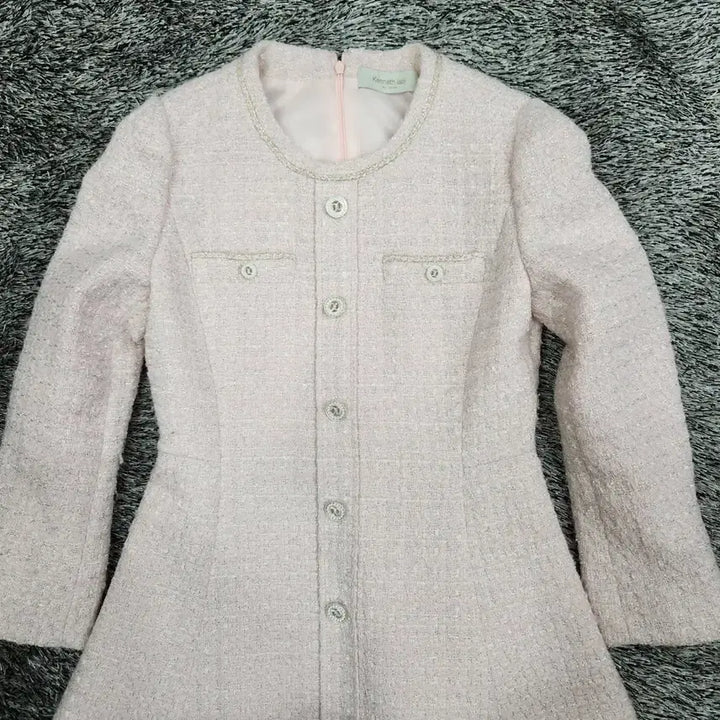 [BUNJANG] Kenneth Lady Tweed Dress 55 Size / 케네스레이디 트위드원피스 55사이즈
