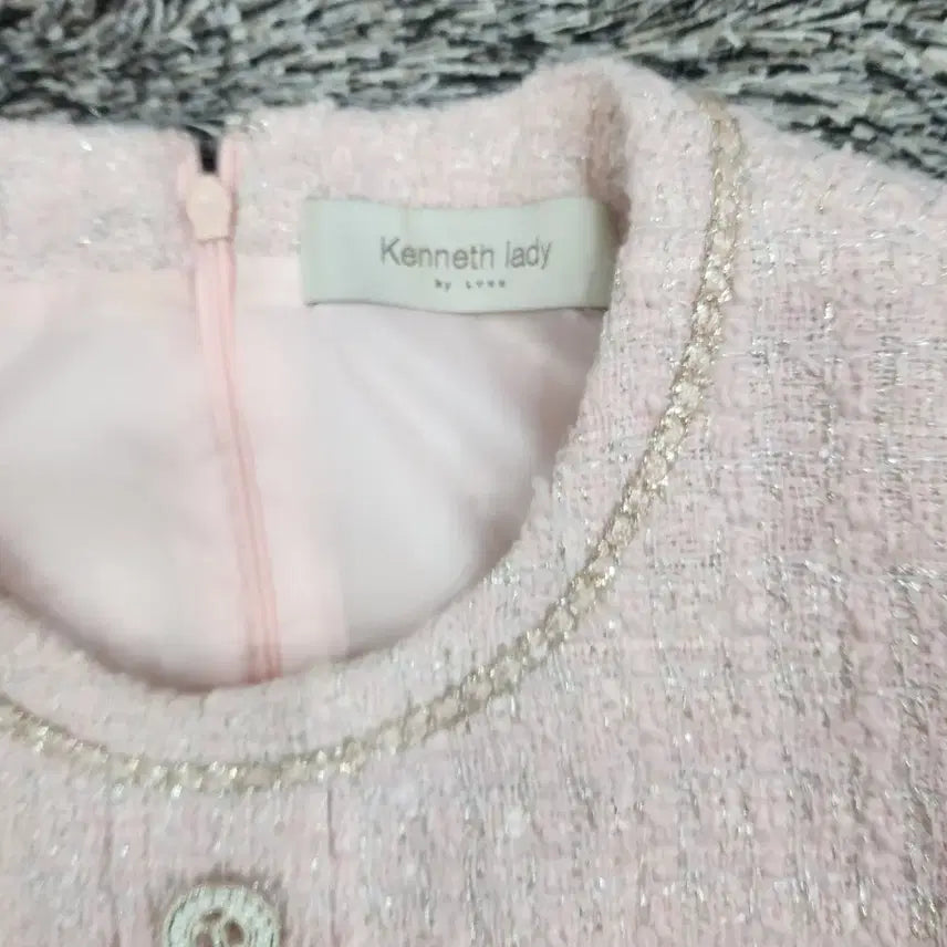 [BUNJANG] Kenneth Lady Tweed Dress 55 Size / 케네스레이디 트위드원피스 55사이즈