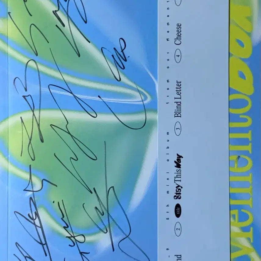 [BUNJANG] fromis_9 Signed Album with Handwritten Message / 프로미스나인 싸인앨범 +친필메세지