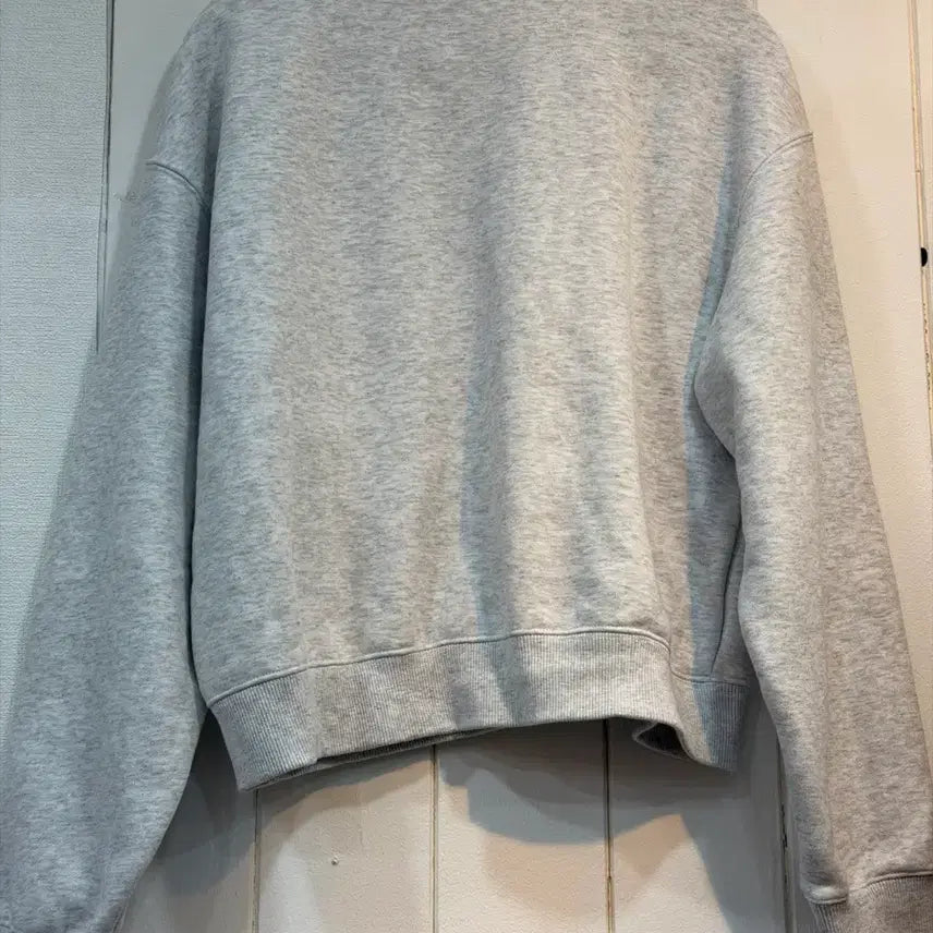 [BUNJANG] Covernat Back Melange Sweatshirt / 커버낫 맨투맨 티셔츠 백멜란지
