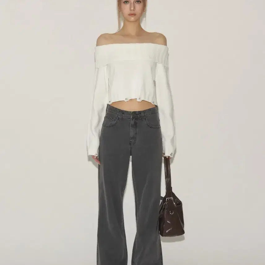 [BUNJANG] Letter and Vintage Black Denim Jeans / [택0] 레터앤 빈티지 블랙 데님 S