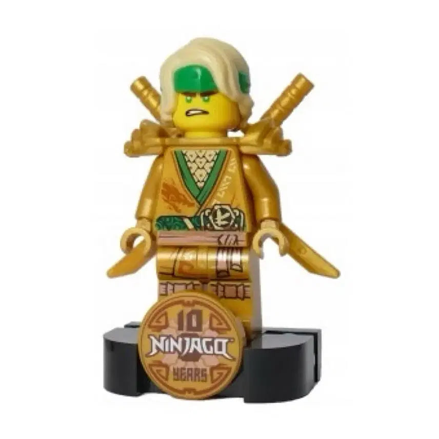 [BUNJANG] Lego Ninjago 10th Anniversary Lloyd Gold Minifigure / (미조립 새상품) 레고 닌자고 10주년 로이드 골드 판매합니다