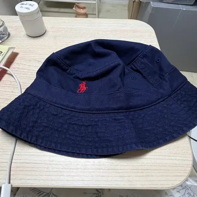 [BUNJANG] Polo Ralph Lauren Navy Bucket Hat / 폴로 랄프로렌 네이비 벙거지 모자