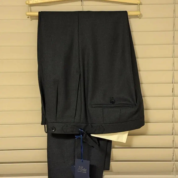 [BUNJANG] Rota Charcoal Grey Basic Wool Pants / 로타 rota 차콜 그레이 기본 울 팬츠 52