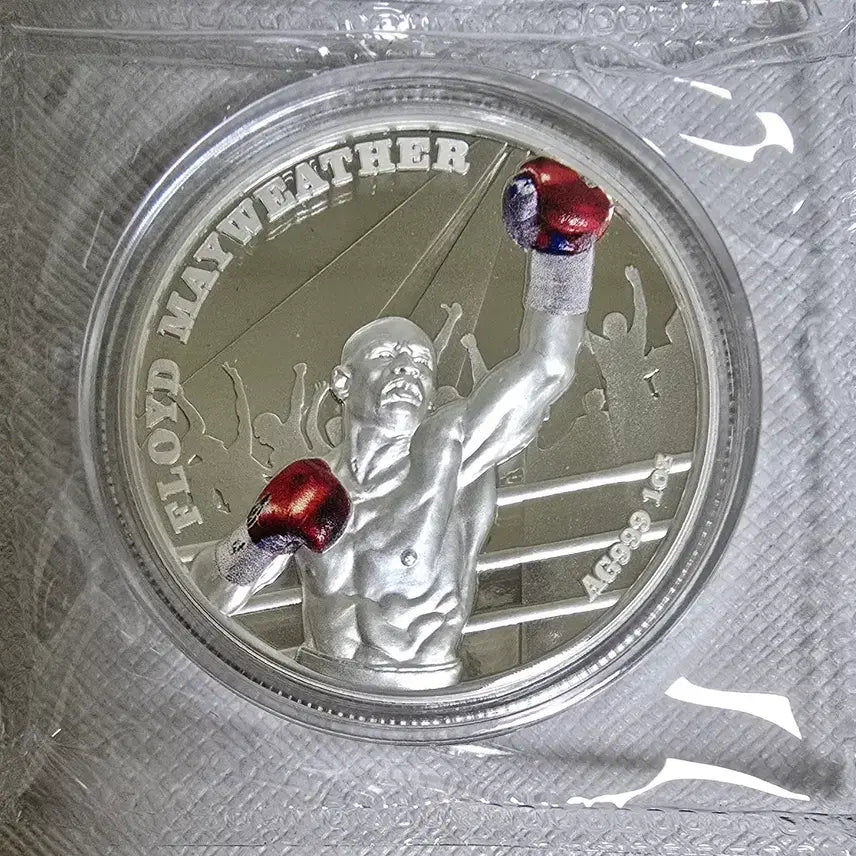 [BUNJANG] Floyd Mayweather Limited Edition 1 oz Commemorative Coin / 플로이드 메이웨더 500개 한정판 1온스