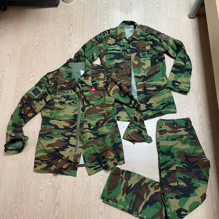 [BUNJANG] Military Frog Uniform Set (Jacket, Top, Pants) / 구형 개구리 군복 세트 판매 (야상, 상의, 바지)
