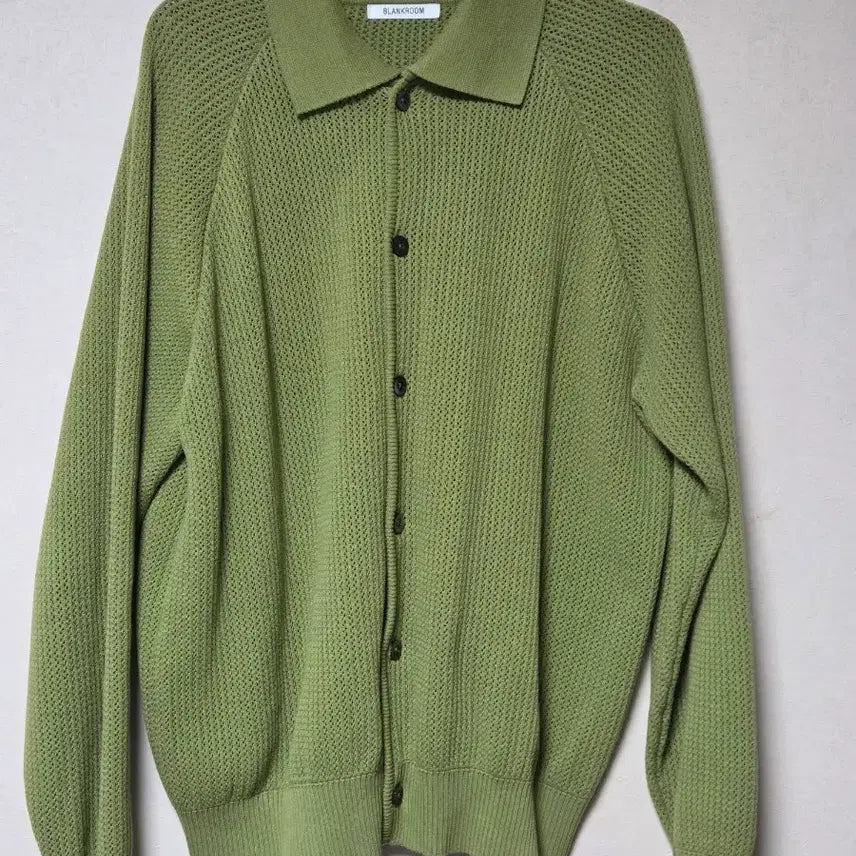 [BUNJANG] Blank Room Raglan Collar Cardigan - Mist Green / 블랭크룸 래글런 카라 카디건_MIST GREEN (1) [현재품절 상품]